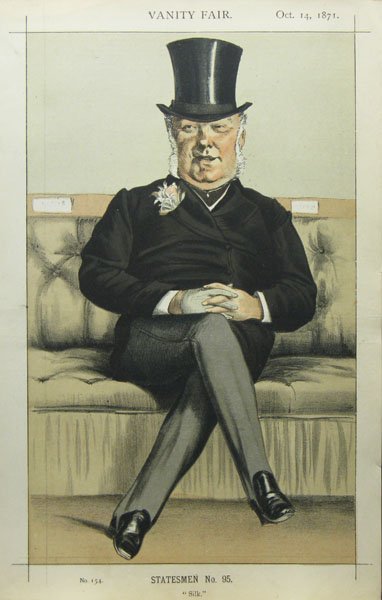 Caricature of Henry William Eaton M.P.