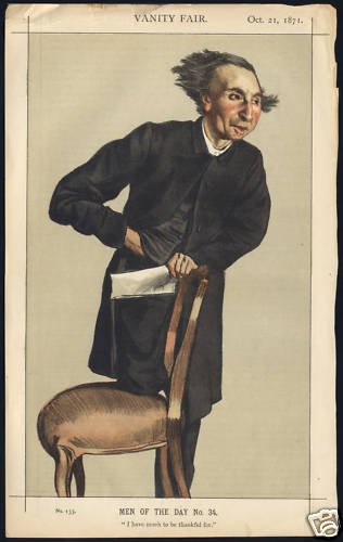 Caricature of Charles Voysey