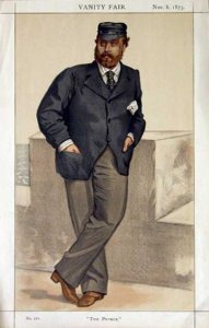 Caricature of Edward, Prince of Wales