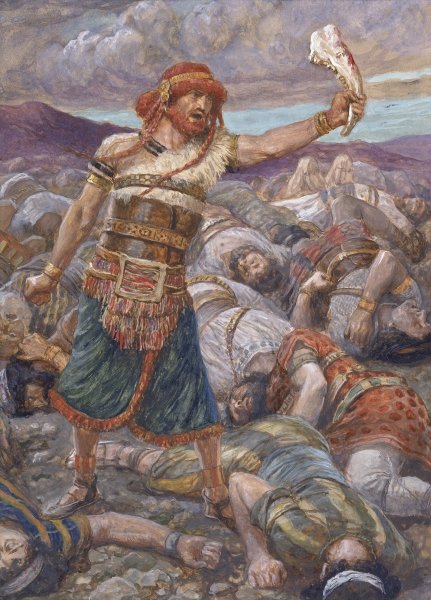 Samson Slays a Thousand Men