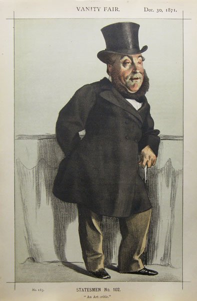 Caricature of William Henry Gregory