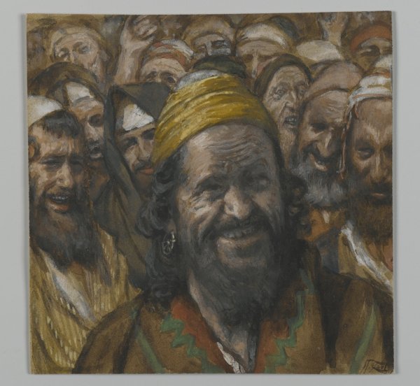 Barrabbas, illustration from 'The Life of Our Lord Jesus Christ'