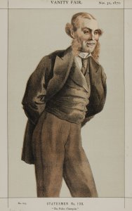 Statesmen No.1300 Caricature of Mr Roger Eykyn, Liberal M.P. for Windsor